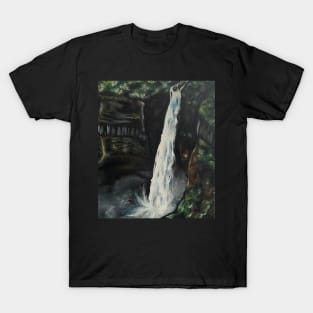 Waterfall in Oil T-Shirt